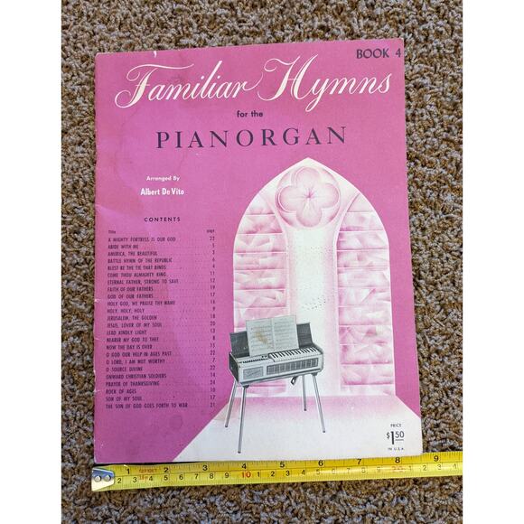 Vintage 1950s-1970s Sheet Music Country Western, Hammond Organ, Hit Parade - Picture 7 of 14